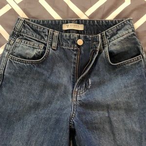 High waisted mom jeans